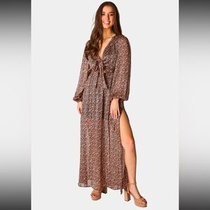 Buddy Love: DESIRAE LONG SLEEVE MAXI DRESS